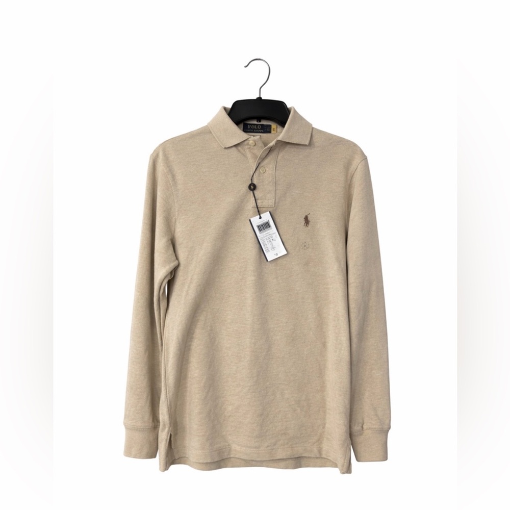 Classic Beige Polo Shirt by Ralph Lauren